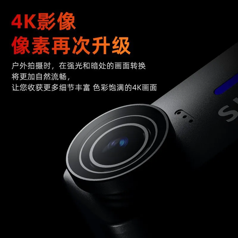 C110 Thumb Action Camera 4k Motorcycle Recorder First Viewing Angle, Shooting Anti-shake