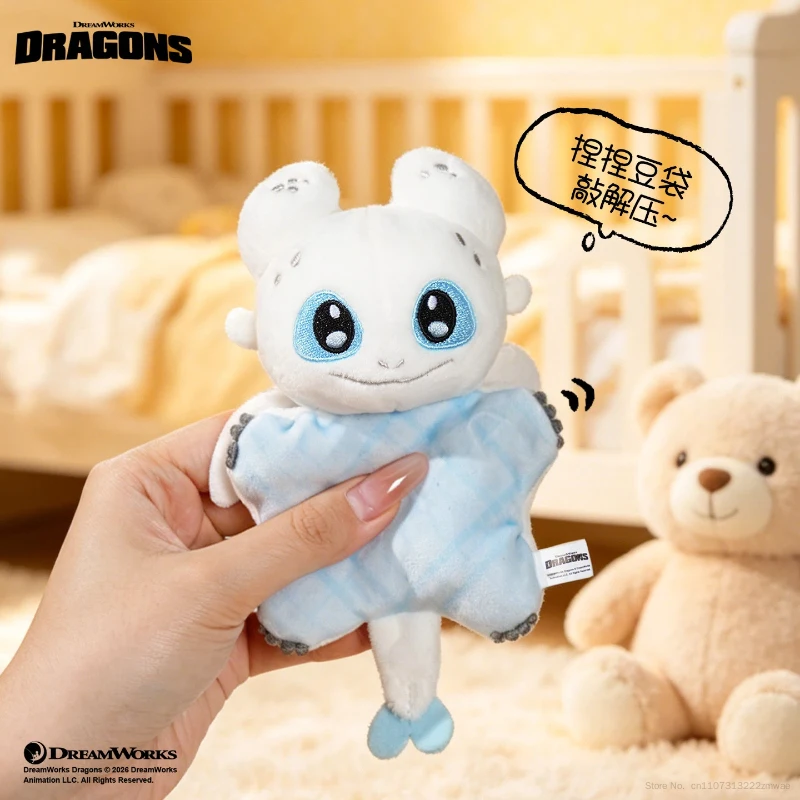 Licensed How To Train Your Dragon Plush Bean Bag Keychain Cute Couple Soothing Figure Pendant Soft Stuffed Bag Decor Gift Toys view 4