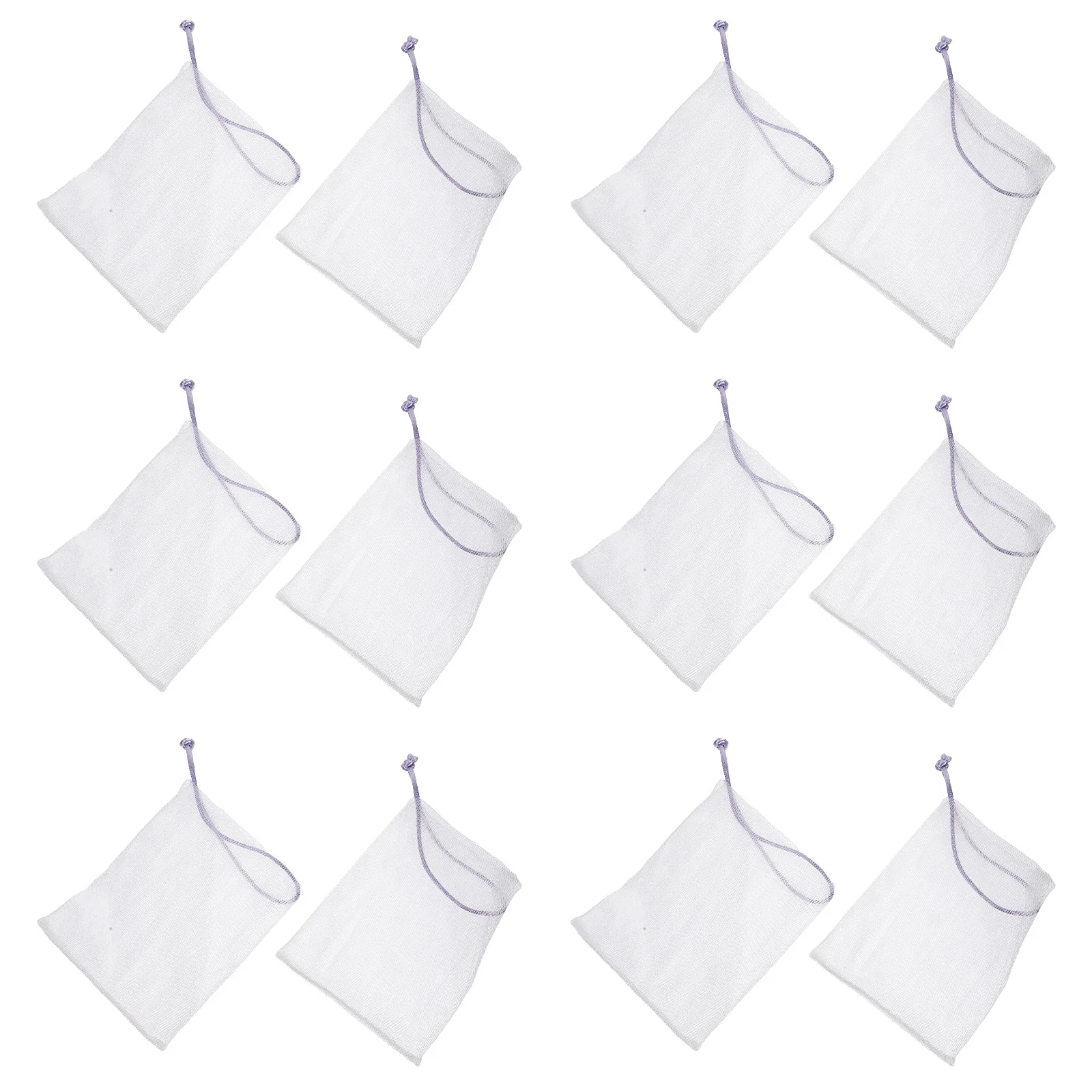 40 Uds. Red duradera espumosa de jabón para baño, ducha, fabricante hecho a mano con cordón, cuerda colgante, limpiador Facial