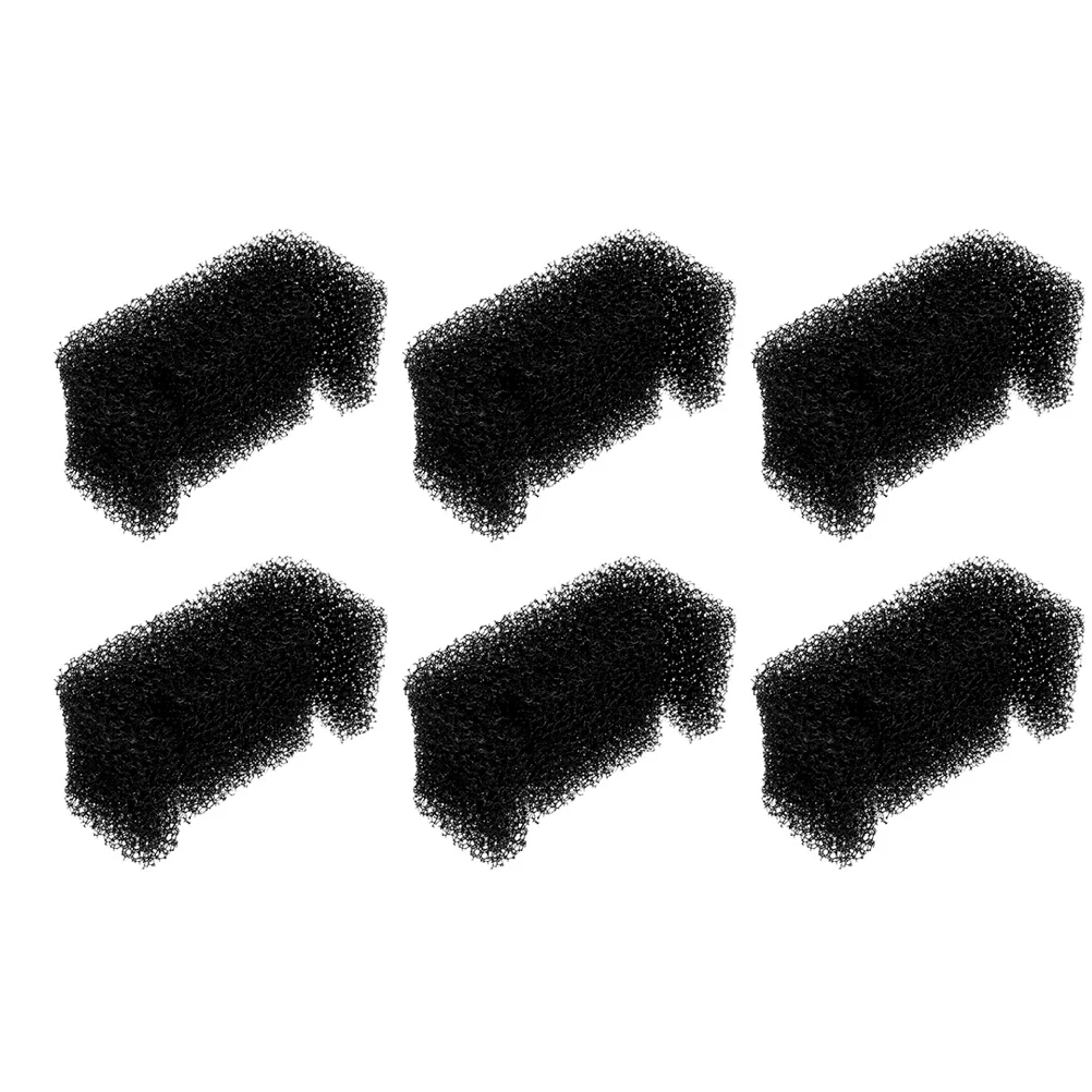 

6Pcs Pet Fountain Filters U-Shaped Cotton Durable Practical Safe Material Kitten Water Accessory Cat Water Fountain Filter