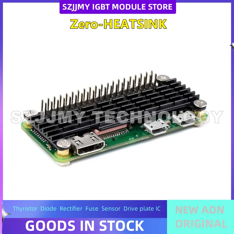 NEW ORIGINAL IN STOCK  Raspberry Pi RPi Zero/Zero 2 w dedicated aluminum alloy heat sink with corrosion/oxidation resistance