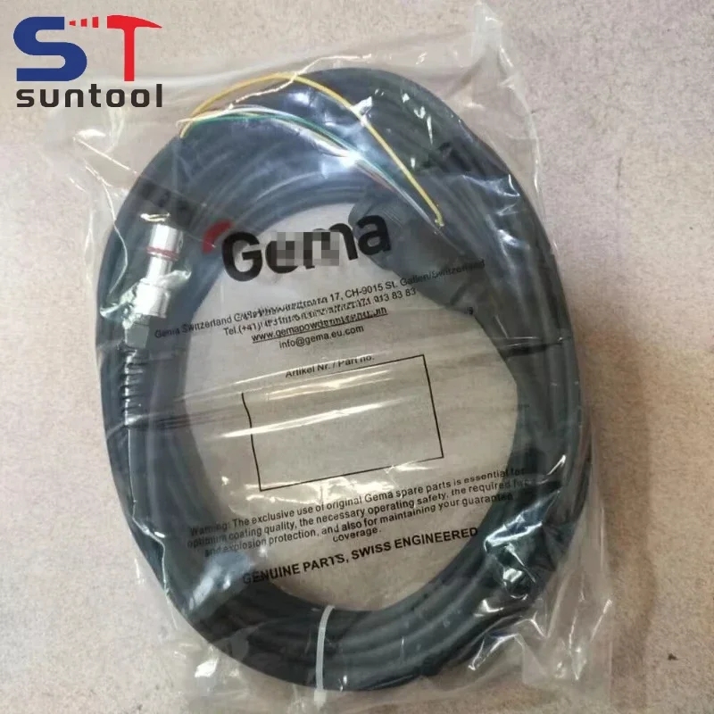 1007964 Gun cable complete 6M For Gema GM02 Manual Powder Coating Gun