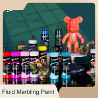 Professional Pouring Acrylic Paint Fluid Marbling Paint for Artist DIY Art Supplies