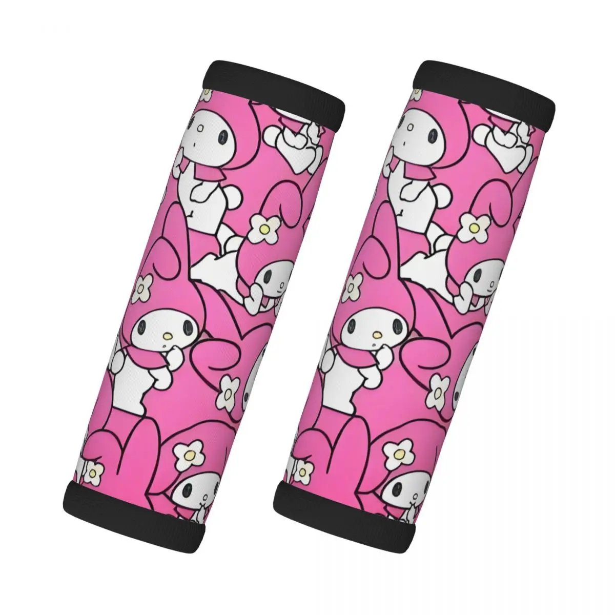 

Custom Cartoons Melody 2 Pcs Luggage Handle Wrap For Door Handle Suitcases Travel Accessories