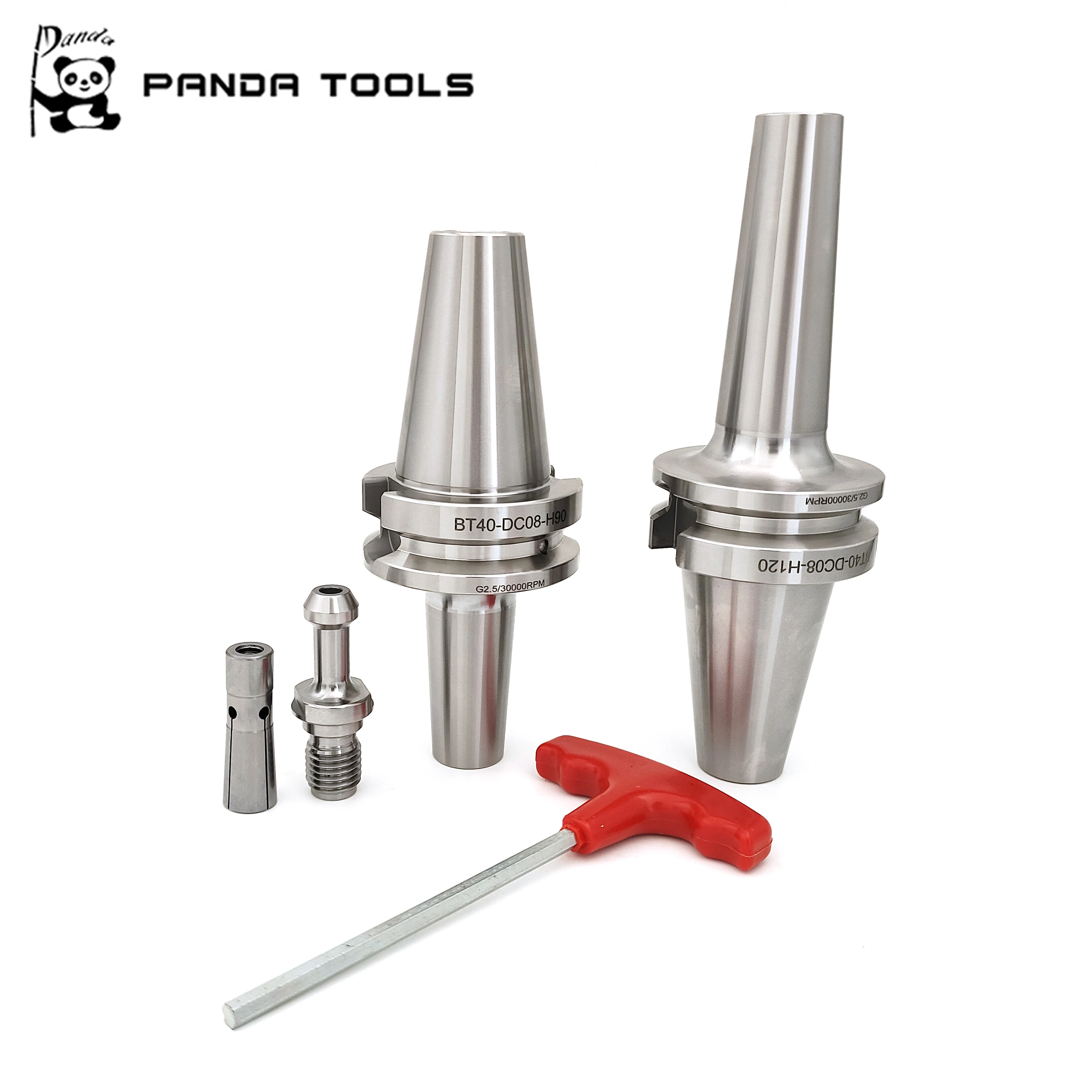 High Precision BT SDC Collet Chuck BT30 BT40 Tool Holder with Pull Back Deep Cavity Processing Machine Tools Accessory-HDF