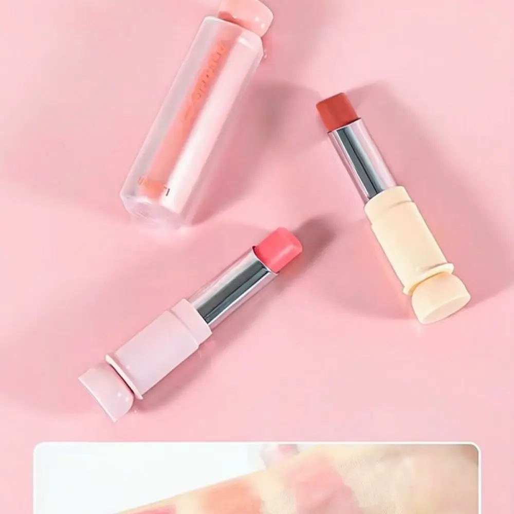 Peptide Infused Tinted Lip Balm Moisturizer For Dry Lips Repairing Lipstick Natural Sheer Glossy Makeup Women Daily Care Essence