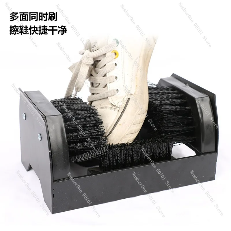 Golf Shoe Cleaner Brush Double Sided Sole Cleaning Tool PE Board Shoe Polisher for Golf Course Accessories