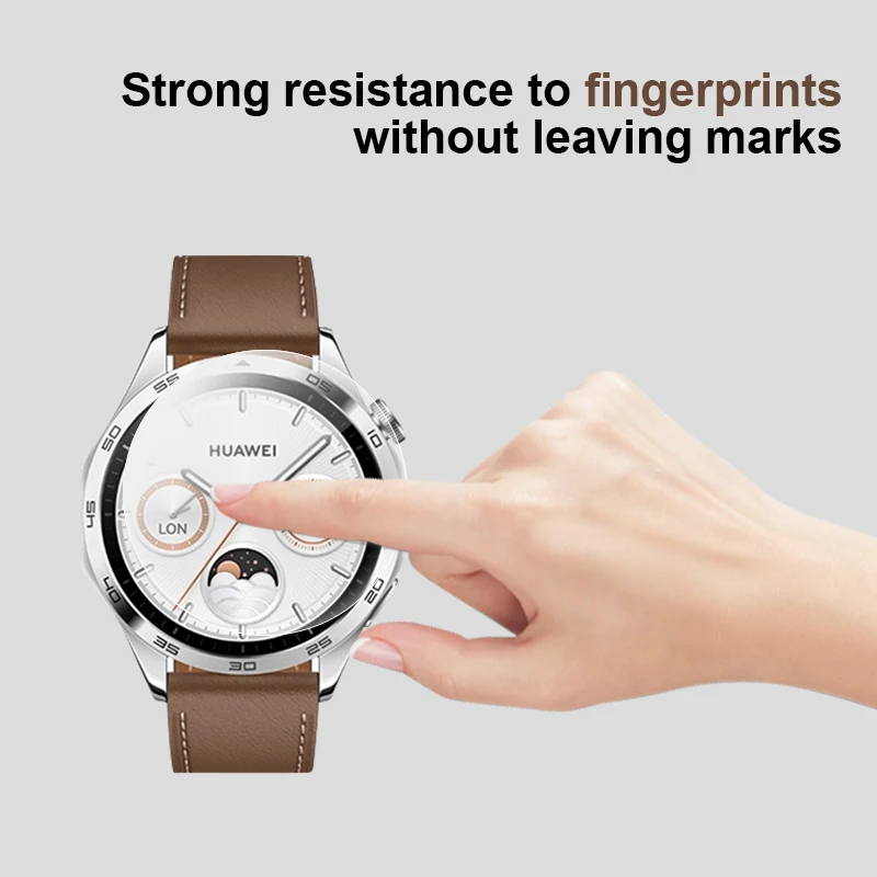 Proteggi schermo in vetro temperato da 3-5 pezzi per Huawei Watch GT 2/4/3 41mm/46mm/43mm con pellicola di allineamento per Huawei GT Cyber