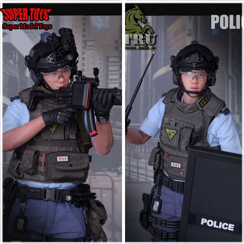 In Stock SoldierStory SS115 1/6 Scale Modern HK Police Counter Terrorism Response Unit CTRU 12 Inch Full Set Ming Action Figure