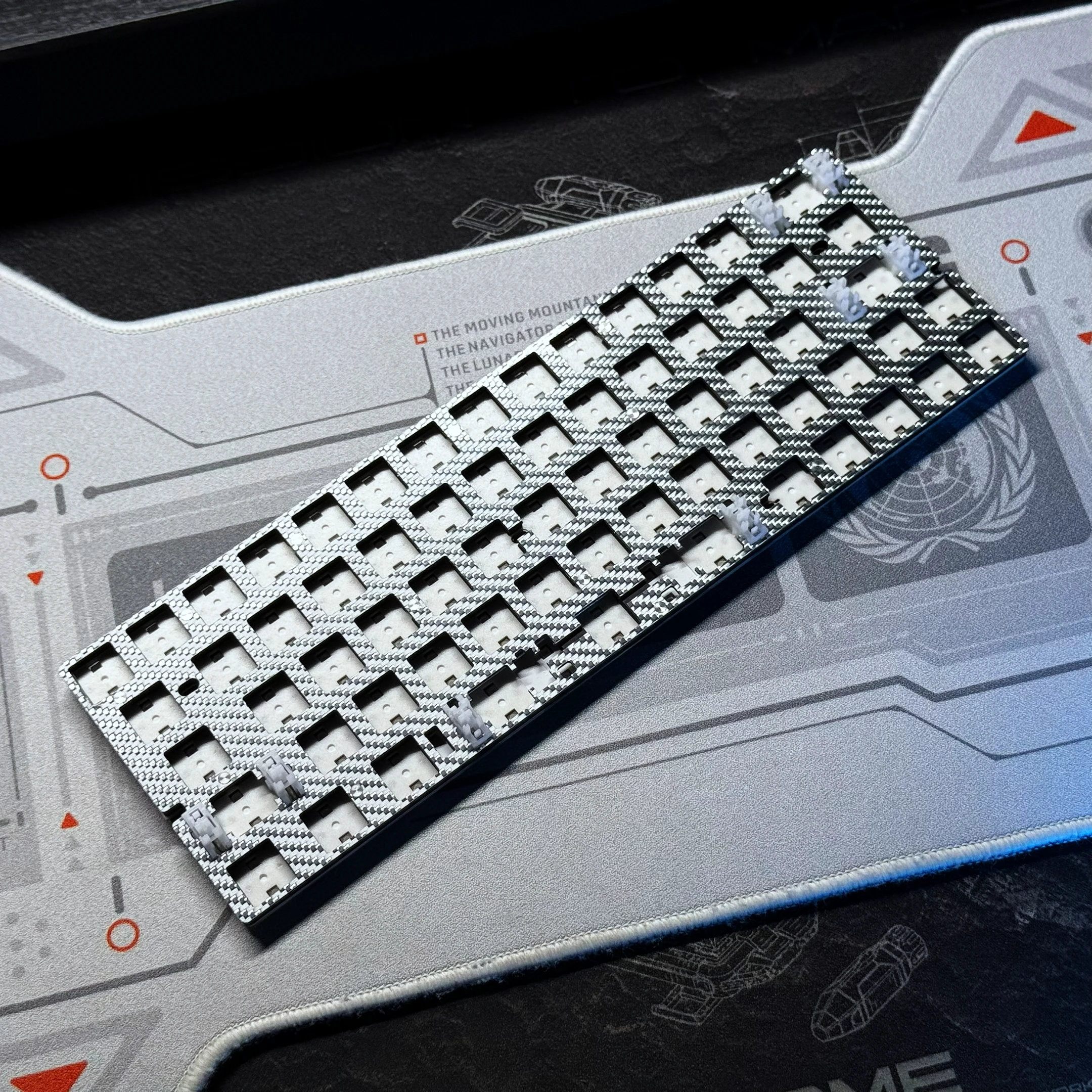 Everglide SU66 Magnetic Keyboard PCB 0.001 RT Total 174 RGB Leds