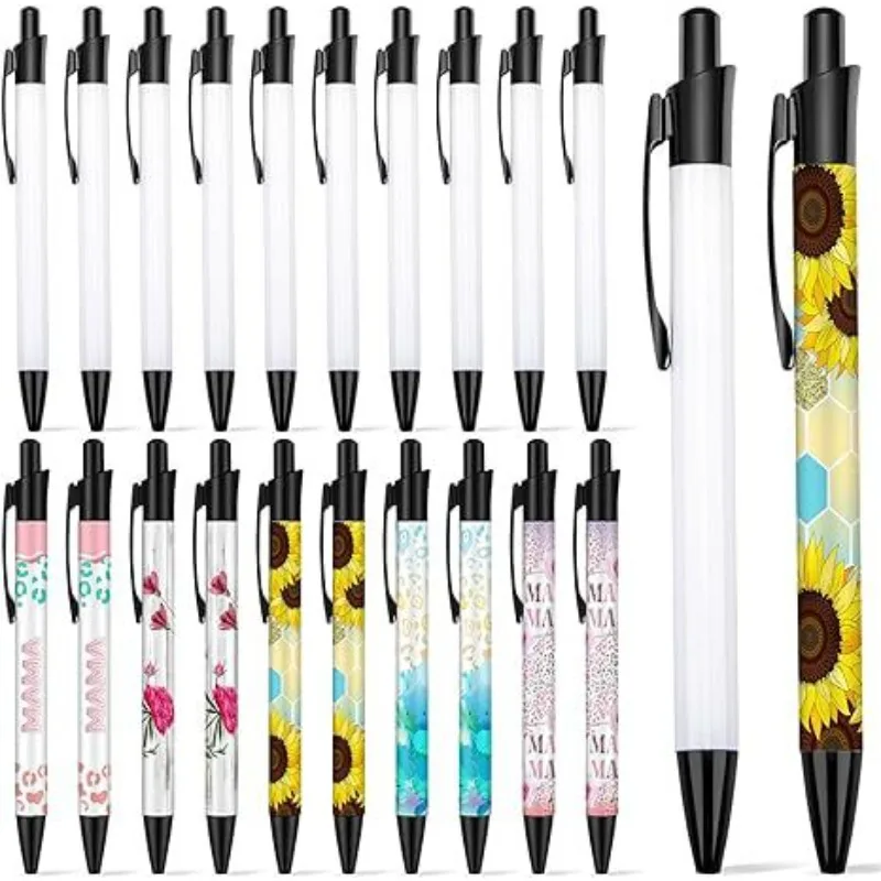 

Advertising Printed Retractable Ballpoint Pen, Round & Bullet Nib, Heat Transfer Customized Gift Pen for Corporate & Marketing