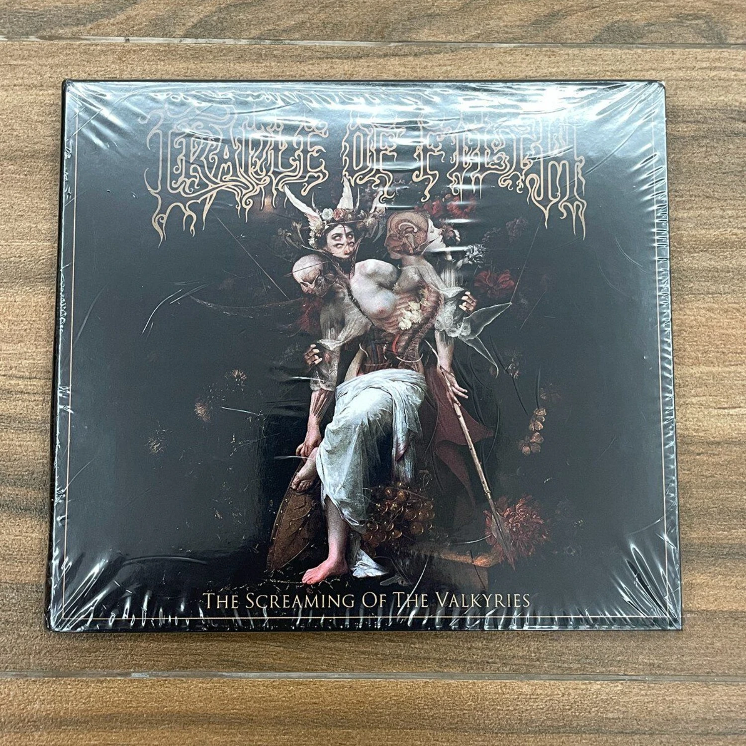 

Cradle of Filth The Screaming of The Valkyries Black Gothic Metal Audio CD Clear Sound Collectible for Fans Home Art Decor