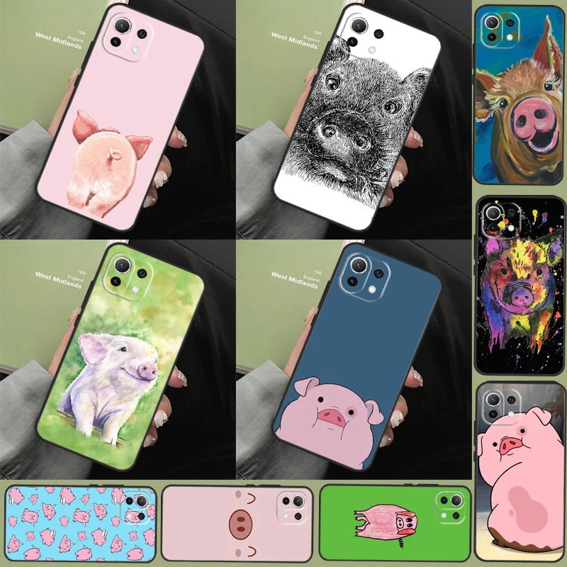 Cartoon Pig Case Fo…