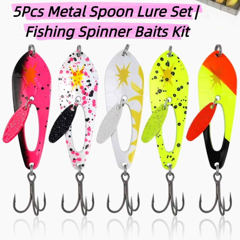 conjunto-de-5-iscas-artificiais-de-metal-tipo-colher-giratoria-para-pesca-incluindo-colheres-crankbaits-e-wobblers-para-lucio-com-kit-de-anzois