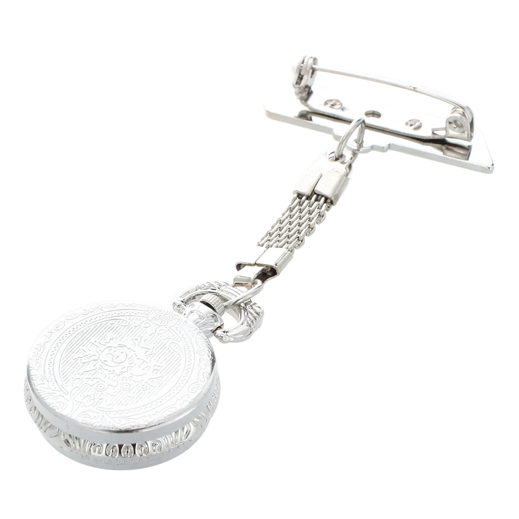 デイリー 3X ナースウォッチ クォーツムーブメント ブローチピン付き