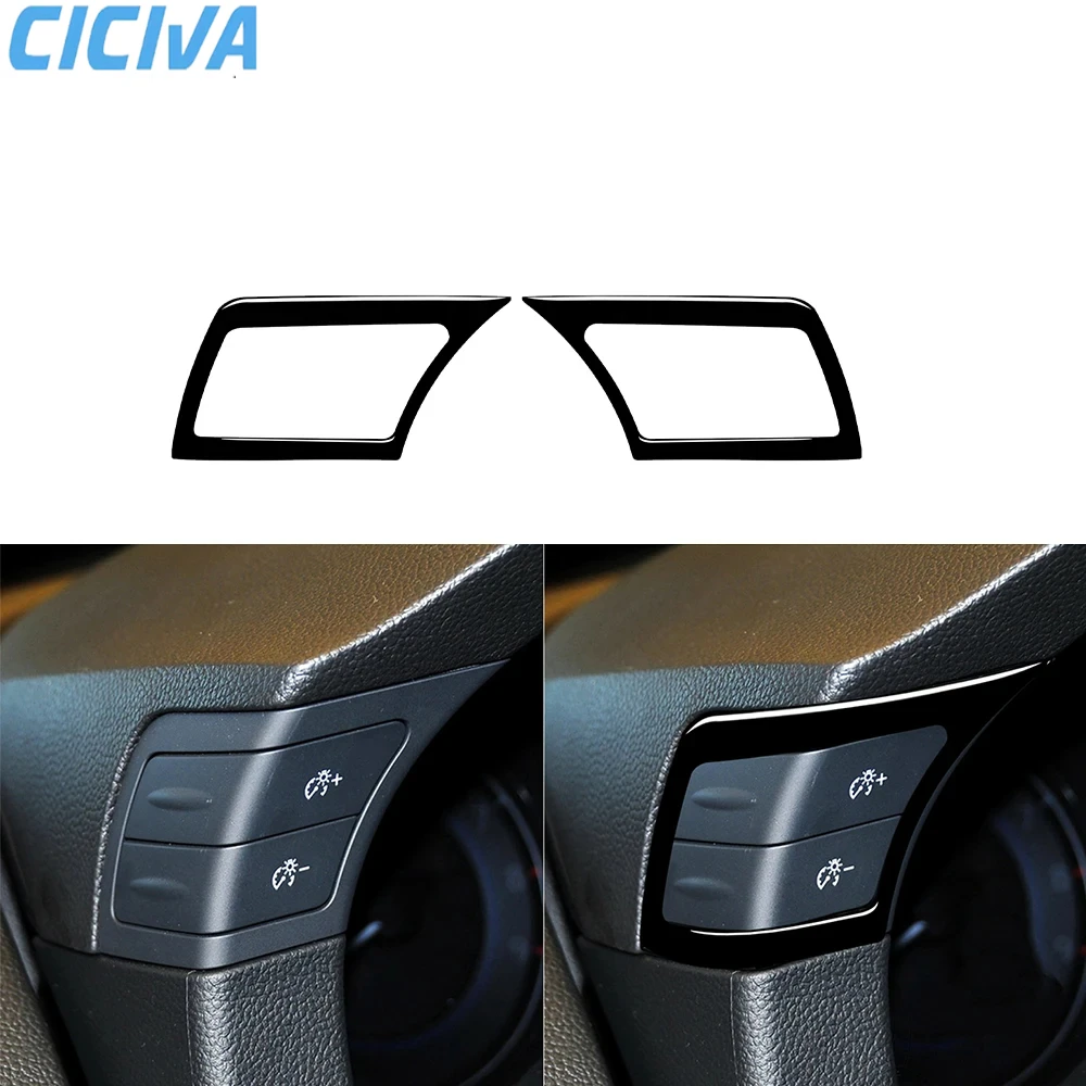 

For Infiniti G35 07-08 G37 08-13 G25 11-12 Q60 14-15 Car Cruise Control Trim Cover Interior Accessories Piano Black Auto Sticker