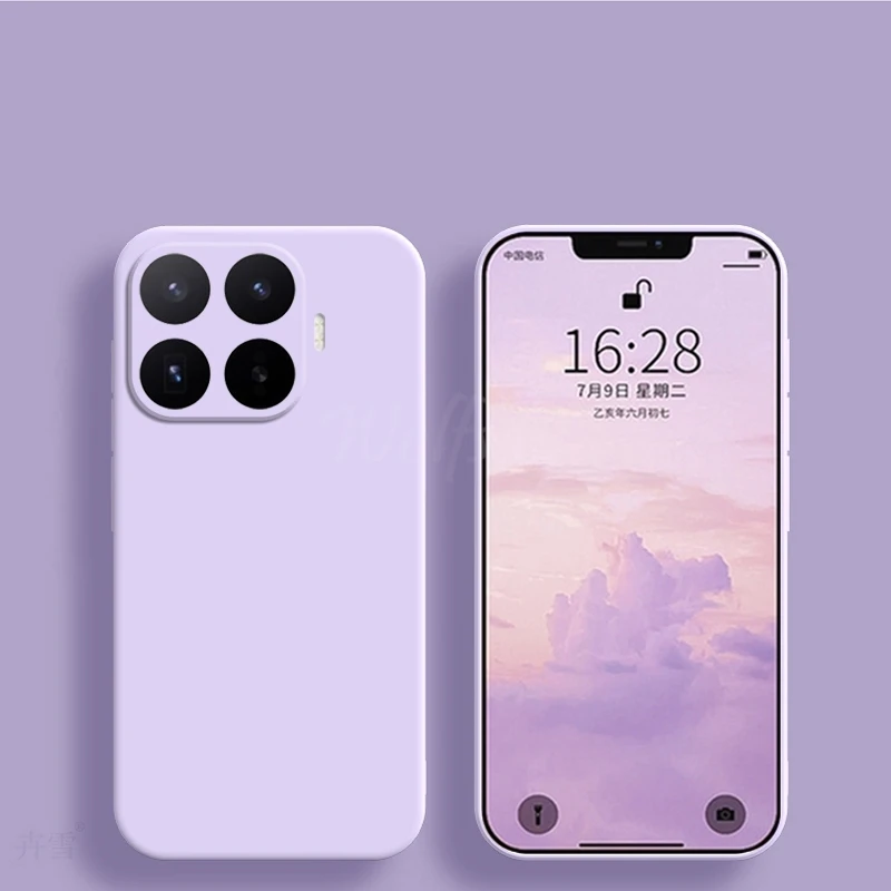 Für Xiaomi 17T Pro Hülle Flüssiges Silikon Einfache Gummiabdeckung Xiaomi 17T Pro Cover TPU Sturzsichere Schutzhülle Xiaomi 17T Pro Case