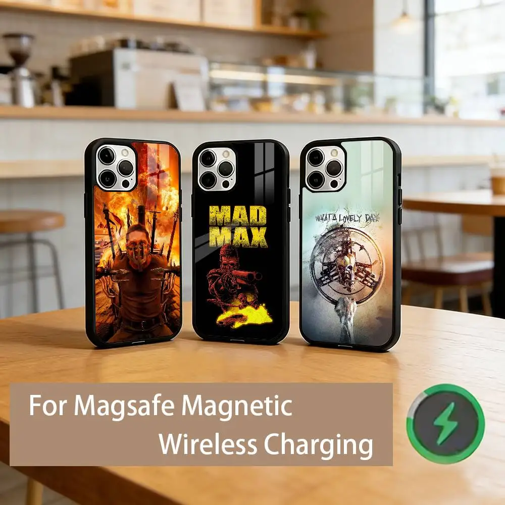 M-Mad M-Max Movie Phone Case For iPhone17,16,15,14,13,12,11 Plus,Pro Magnetic with Magsafe Wireless Charging