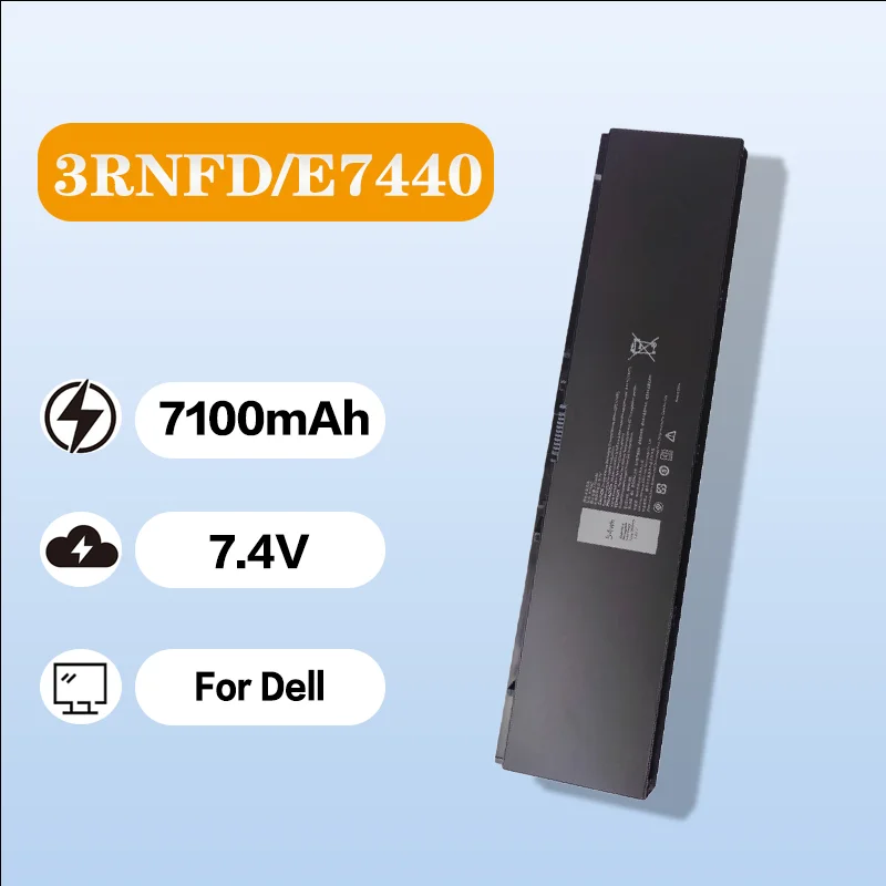 

Новый аккумулятор для ноутбука 7,4 В 54 Втч для Dell 3RNFD 34GKR F38HT Latitude E7440 E7450 E7420