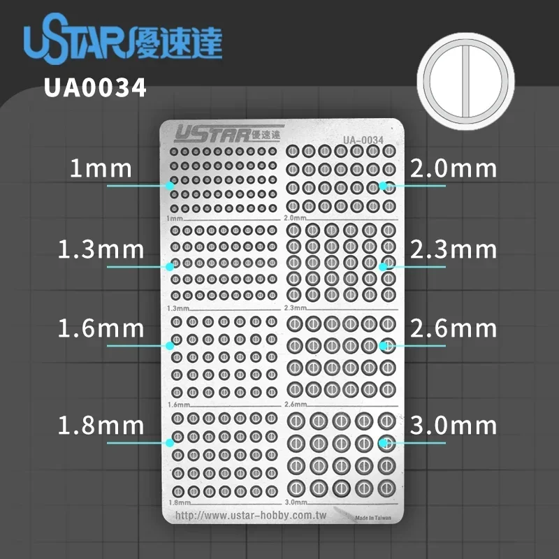 Ustar modelo ferramentas UA-80031 ~ 80061 modelo peças de gravação modelo ferramentas de construção peças de modificação para modelador acessórios diy