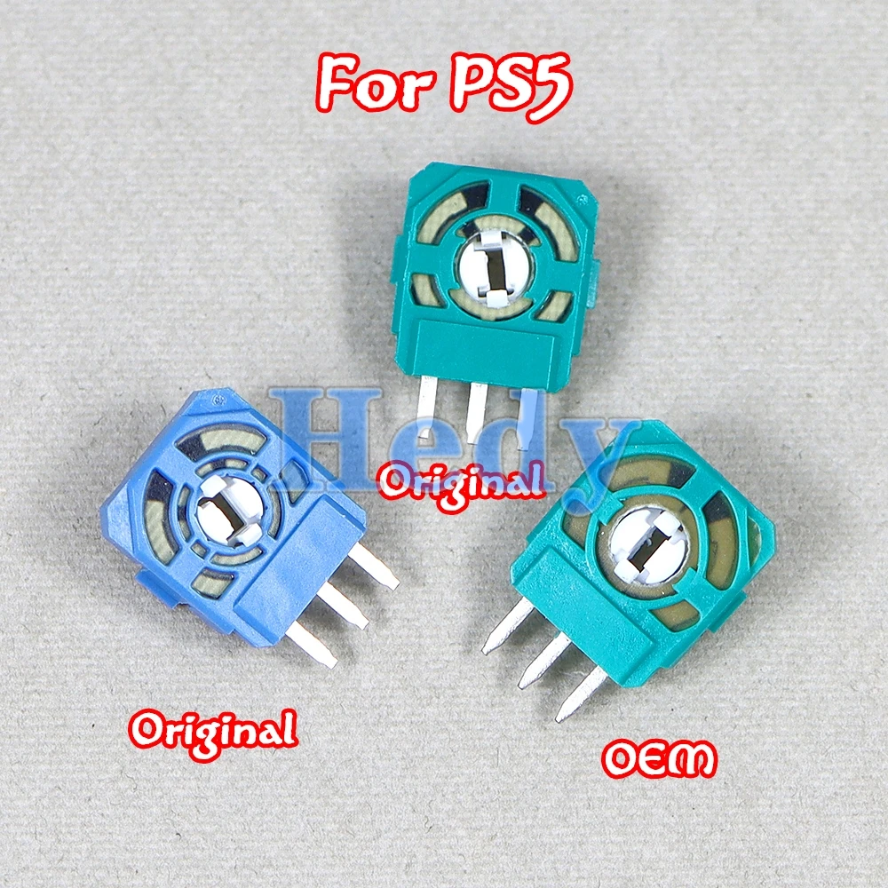 Sensor de microinterruptor analógico 3D, potenciómetro de resistencias de eje Thumbstick, para Playstation 5, PS5, PS4, 2.3 K, 100 piezas