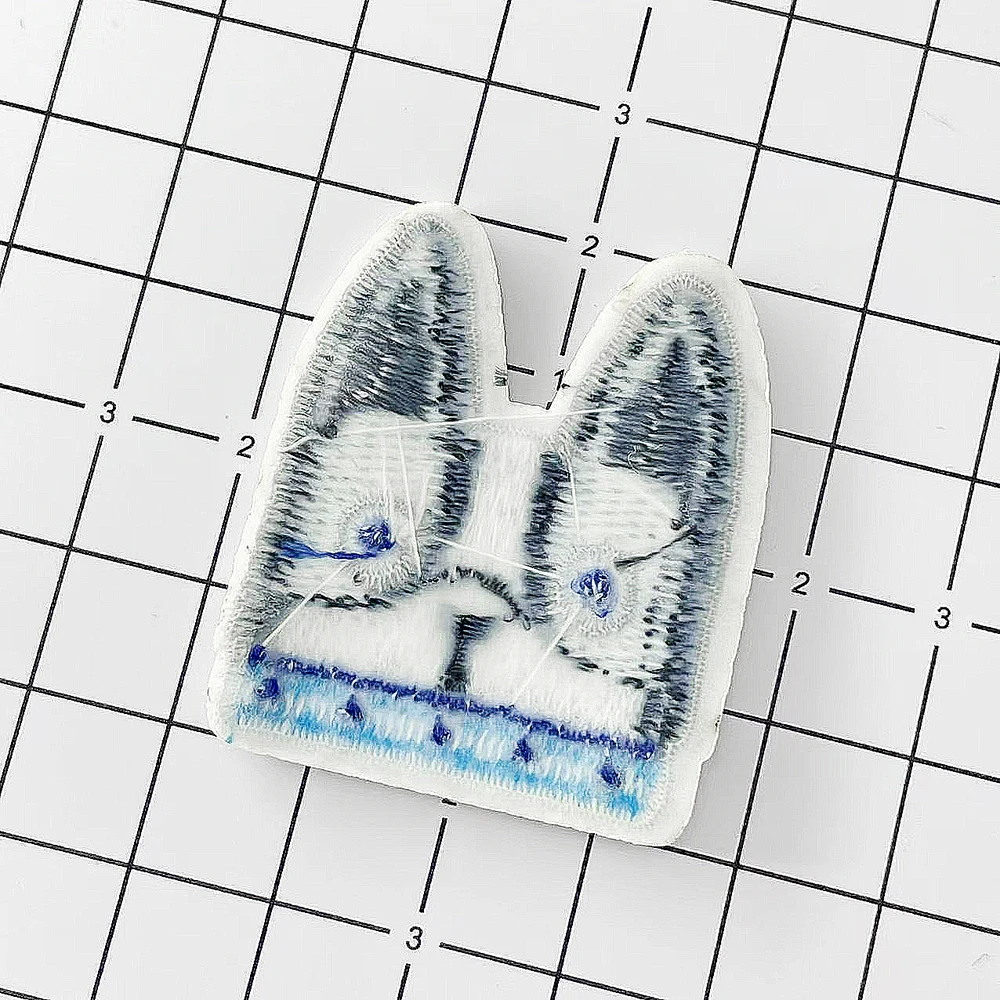 Dog Cloth Iron on Patch Badges Mend Decorate Patch Jeans Bag Clothes Apparel Sewing Decoration Applique Patches