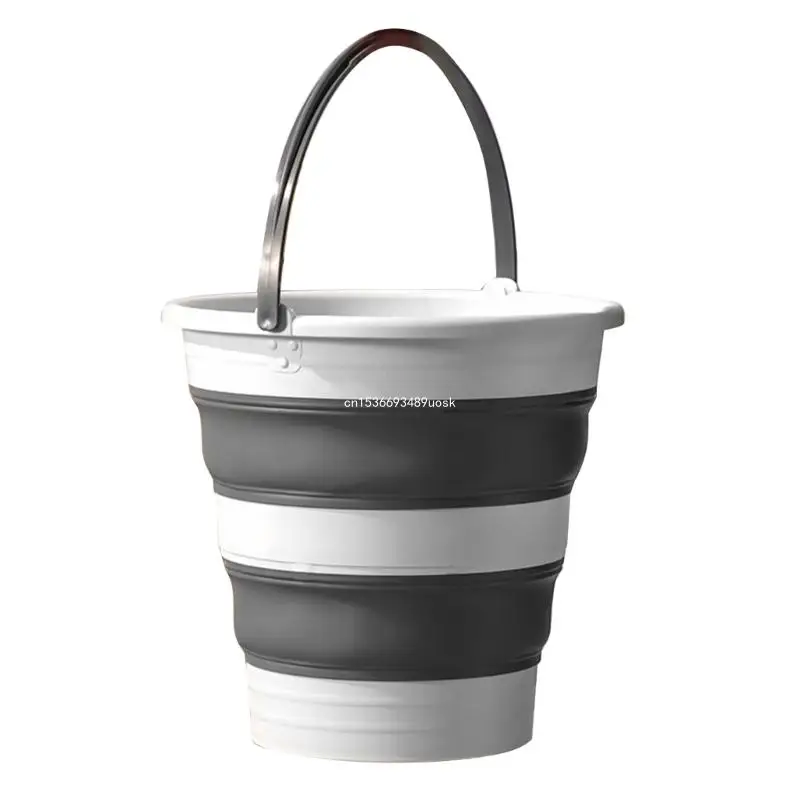 Folding Water Bucket Portable Collapsible Bucket Space Saving Outdoor Water Pail