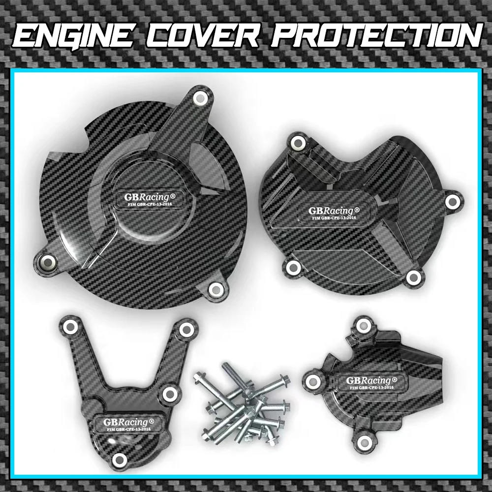 

ДЛЯ BMW S1000R 2017-2020 S1000RR 2017 2018 S1000XR 2015 2016 2017 2018 2019 Защитная крышка двигателя Комплект защиты крышки двигателя