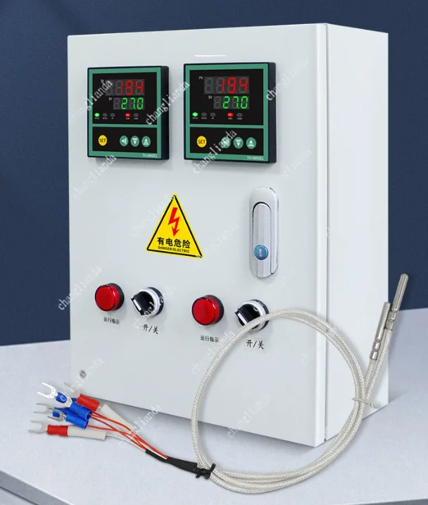 Elektrische verwarming met temperatuurregeling Een-/driefasige intelligente controller Verwarmingskoelapparatuur
