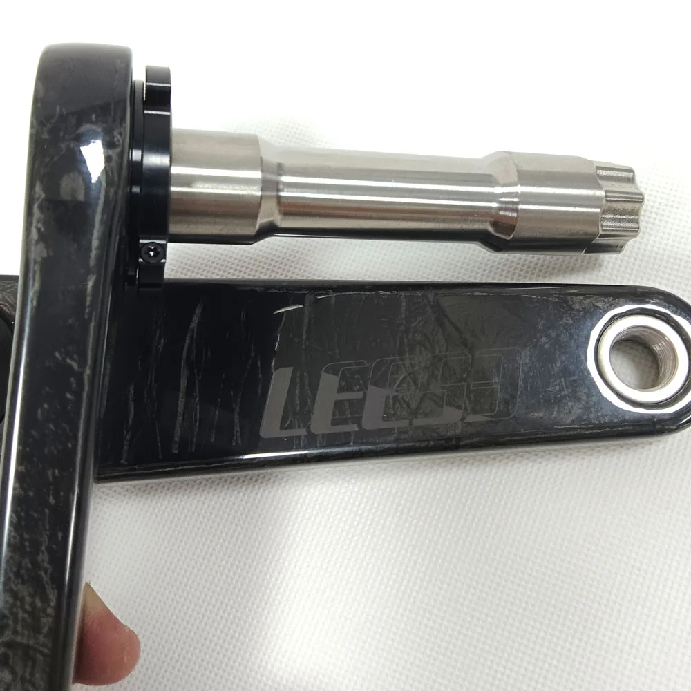 Carbon Fiber Crankset 24mm for Shimano Road Bikes