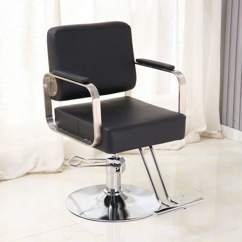 

Hair Salon Special Barber Chair Cutting Lifting Put Down High-end Barber Chair Dyeing Seats Sillas De Barberia Spa Furniture