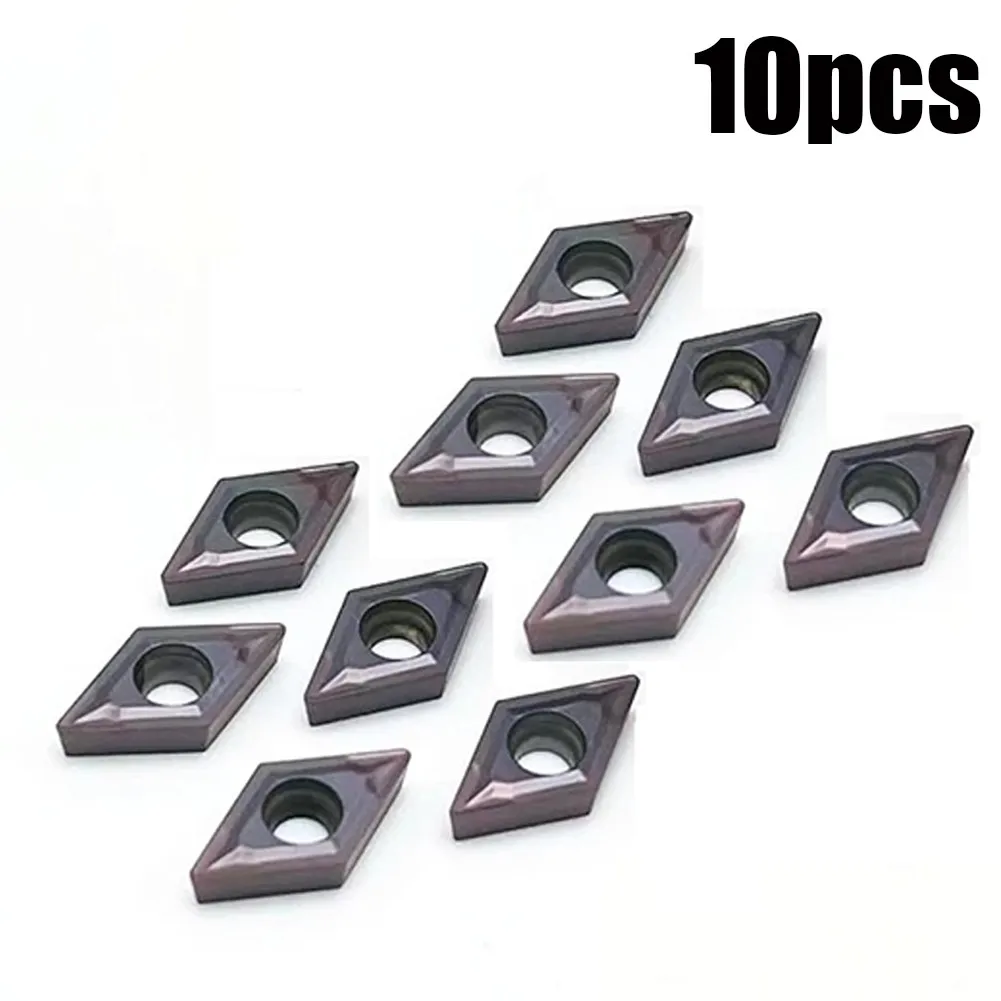 

Inserts Turning Carbide Inserts Turning Useful VP15TF Holder Practical 10 Pcs Boring Bar DCMT070204 For Lathe Tool