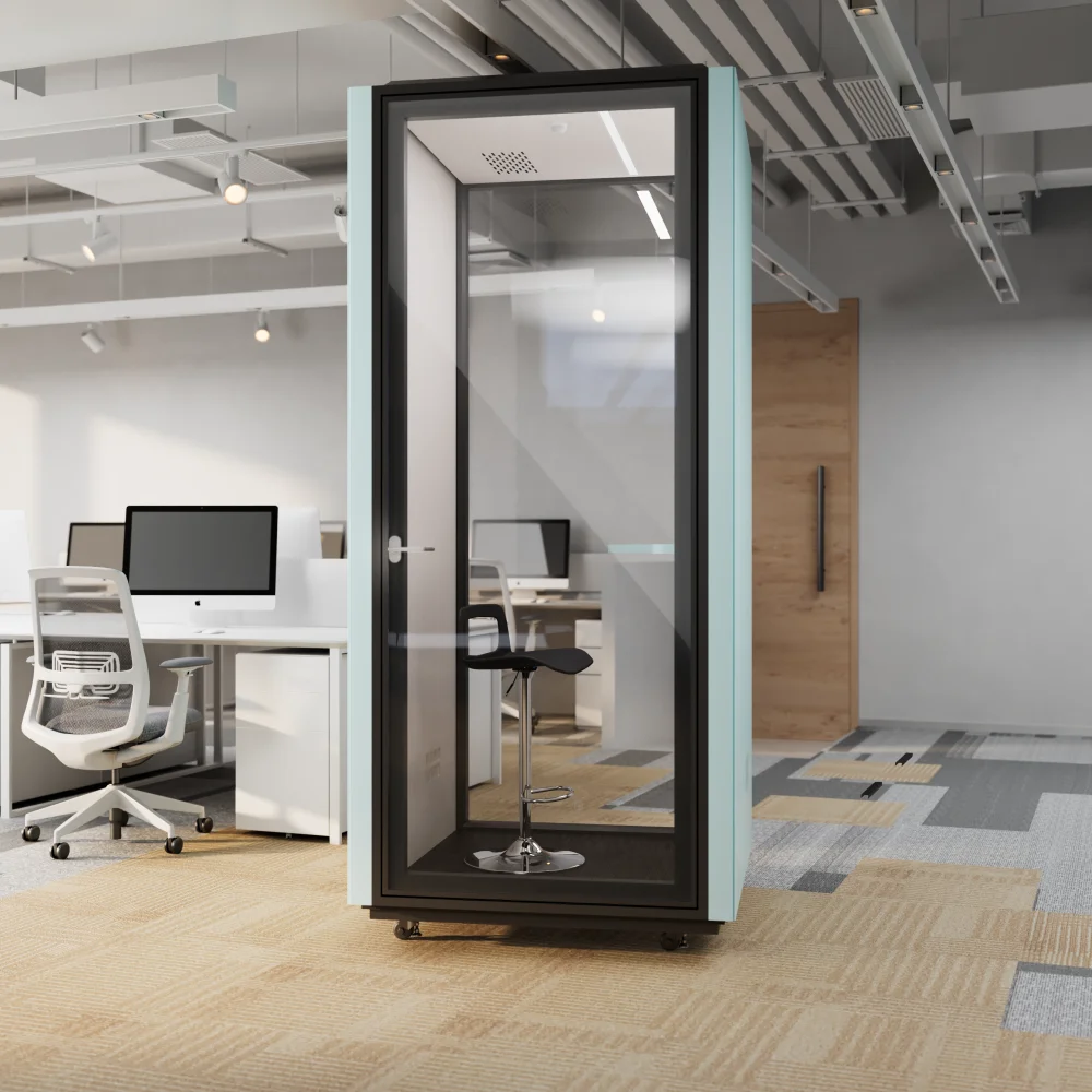 Insulation Voice Isolation Privacy Small House Soundproof Booth Telephone Soundproof Work Recording Telephone Office Pod