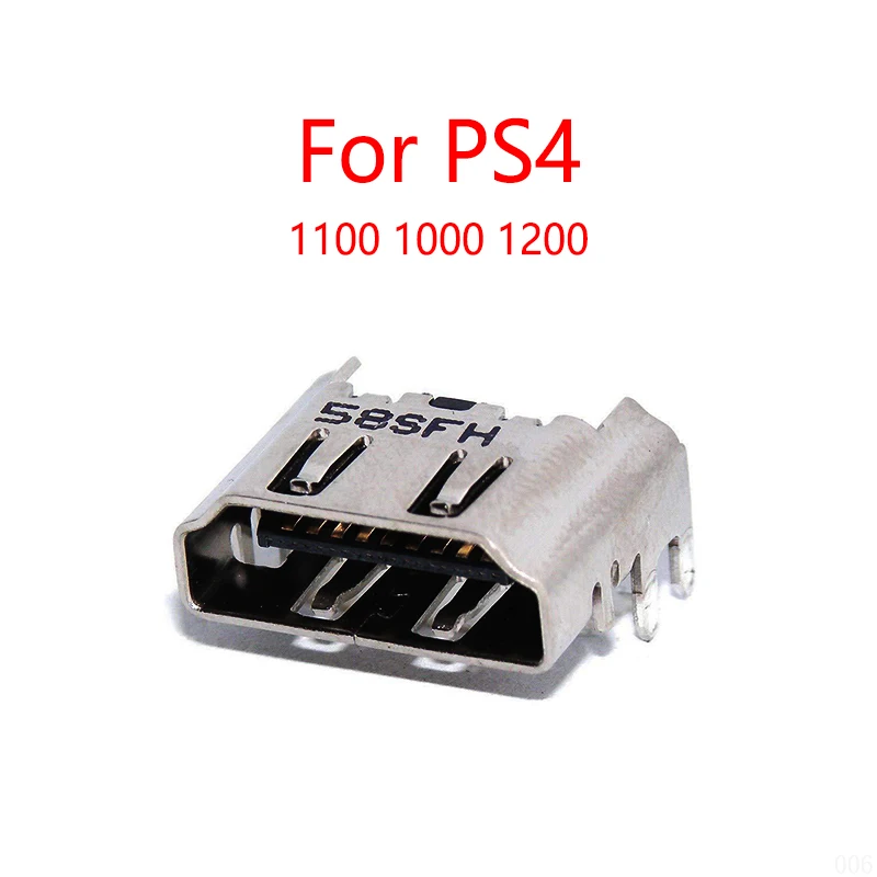 Connecteur de Port HDMI pour Sony PS4 1100 1000, Wild Compatible avec Prise Jack pour Playstation 4 1200, 10 Pièces/Lot