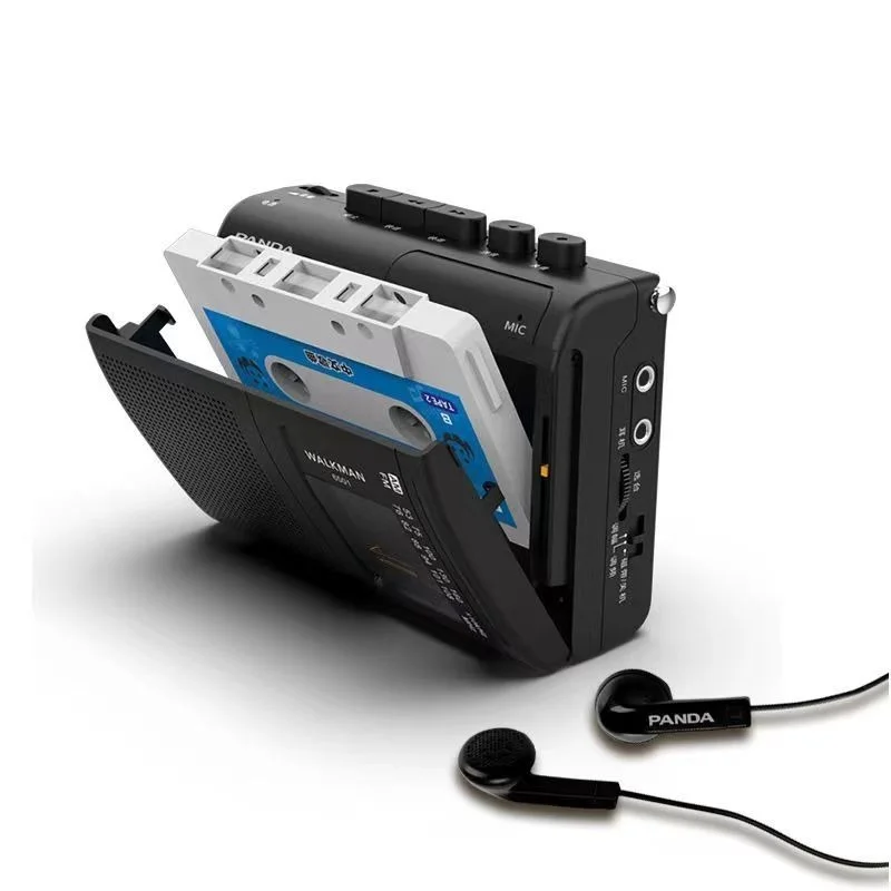 PANDA 6501 Portable Tape AM/FM Radio Retro Cassette Music Player