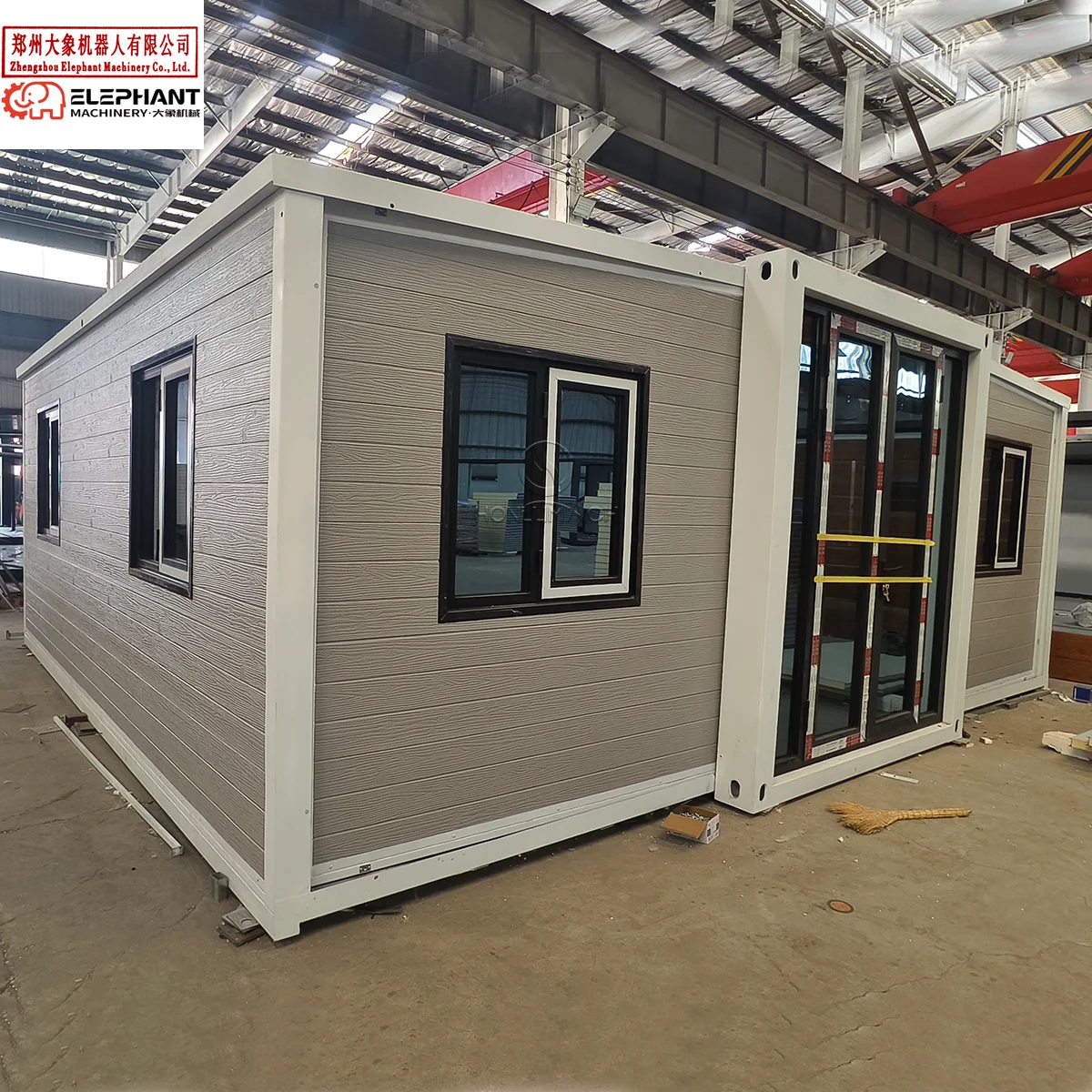 Casa Modular Prefabricada Expandible de 20 y 40 Pies, Dos Dormitorios, en Venta, Casa Móvil