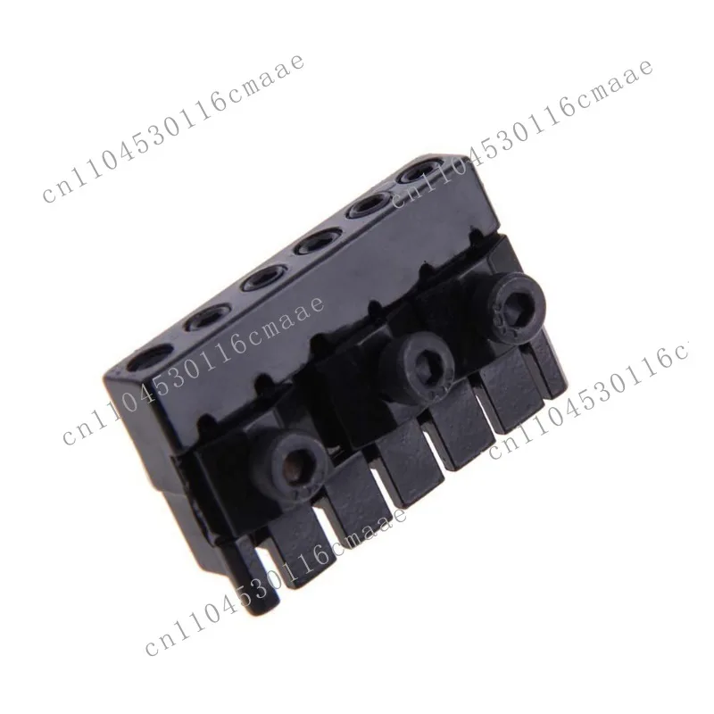 Suitable for Headless Guitar Bridge, Pull String Board, Electric Guitar Without, Under The String Bridge, Black