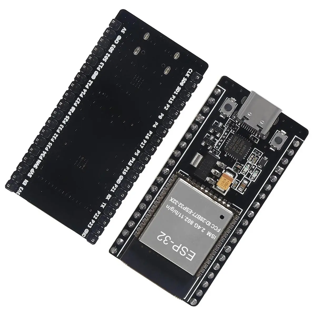 Carte de développement Type C 38 broches version étroite WiFi + Bluetooth avec carte d'extension GPIO