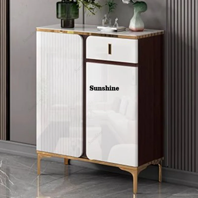 Luxury Shoe Cabinet Organizer Storage Living Room Entrance Hall Modern Shoe Shelf Slippers Muebles Entrance Furniture
