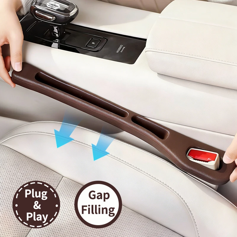 Auto seat leak proof strip for Audi Q5 Hybrid Plug-in Car Side Phone Storage  Car Crevice Organizer Strip No Impact on Use