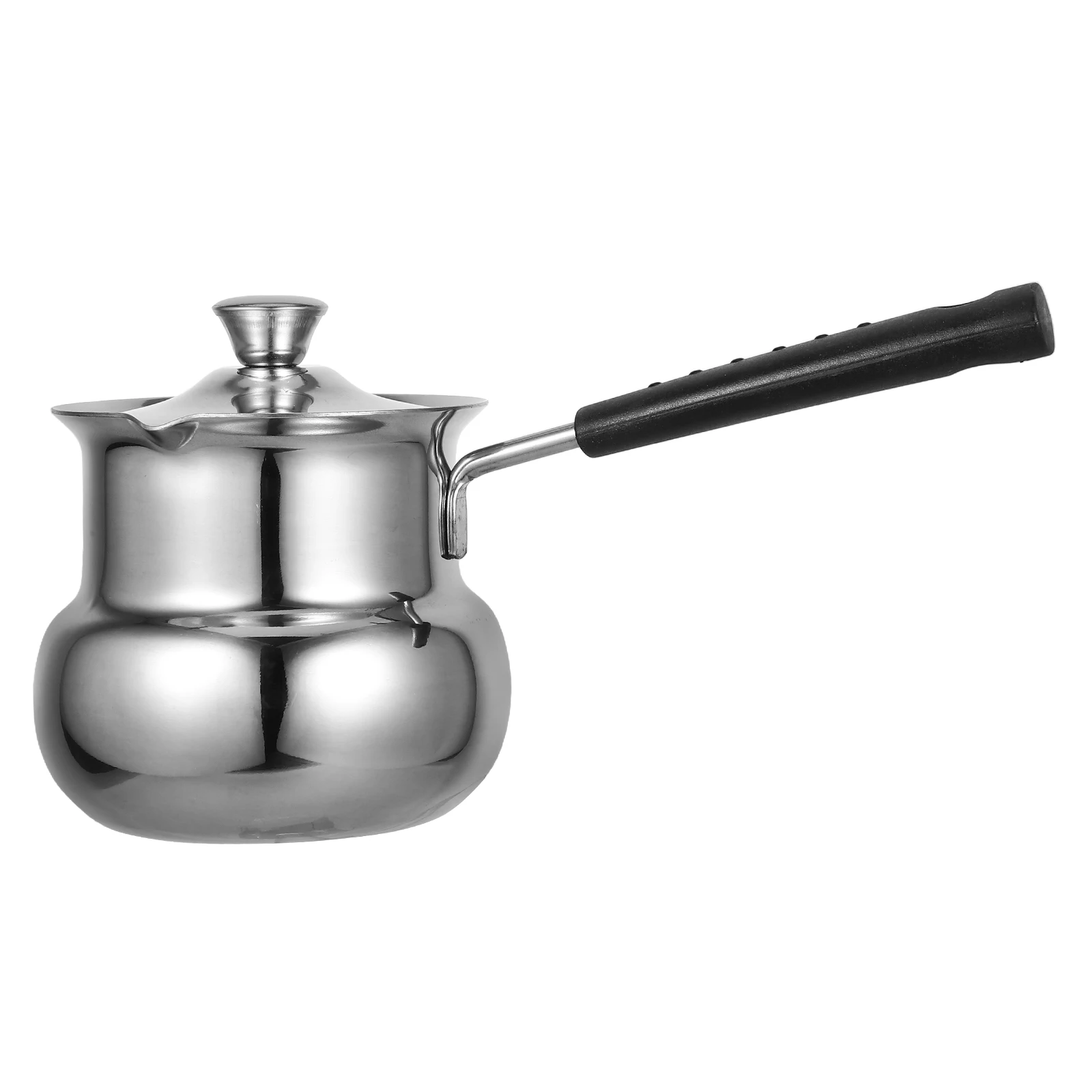 

Stainless Steel Milk Pot Soup Cooker Healthy Safe Cooking Quick Heat Dissipate Milk Eggs Soups Coffee Oatmeal Lobster Stew Pasta