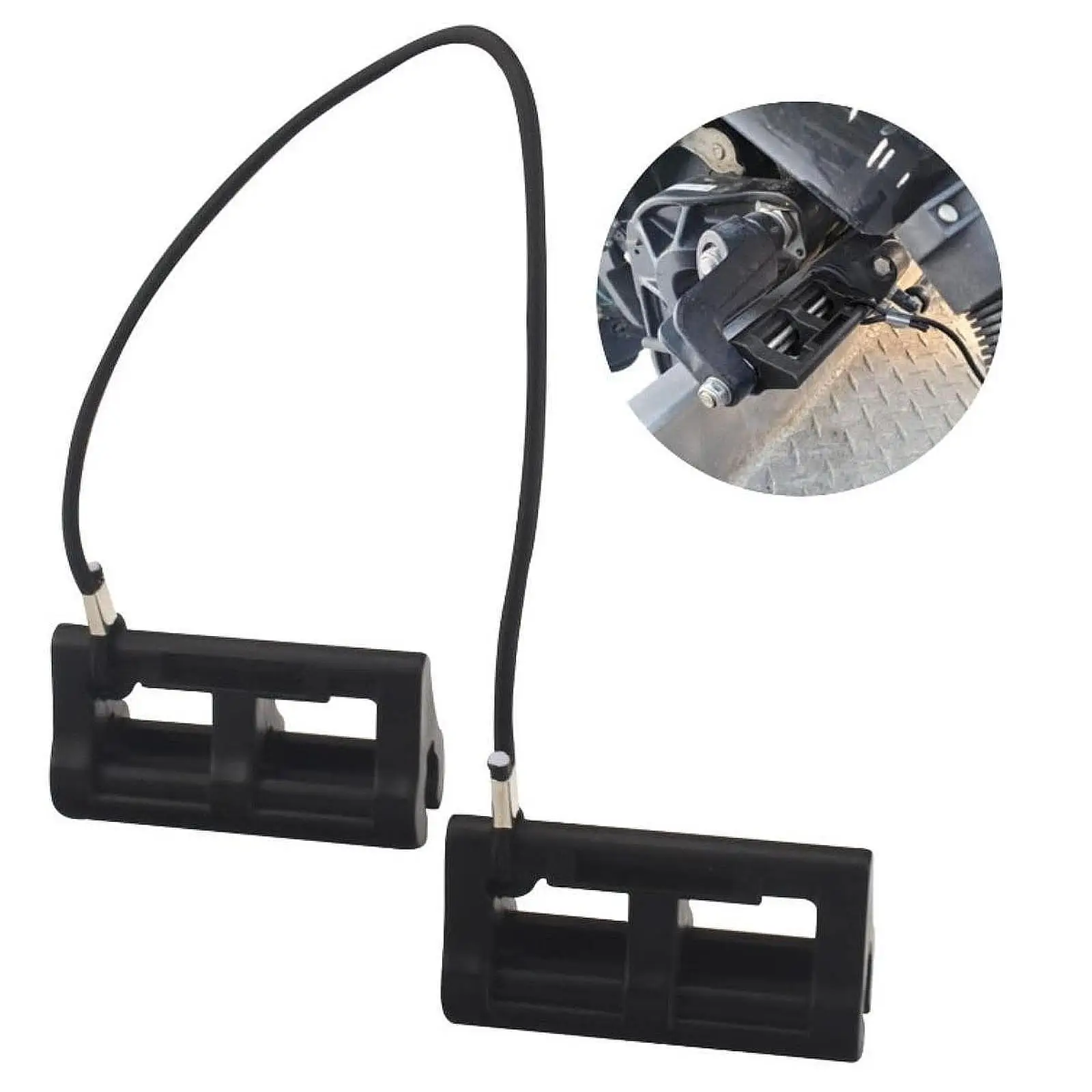 

Универсальный гидравлический фиксатор руля для подвесных лодок, прочный инструмент для фиксации штока цилиндра из TPE для защиты при перевозке лодок на прицепе