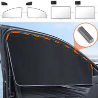 Magnetic Car Window Sunshade Cover Summer UV Protection Car Side Front Rear Window Mesh Curtain Protector Cover Auto Accessories
