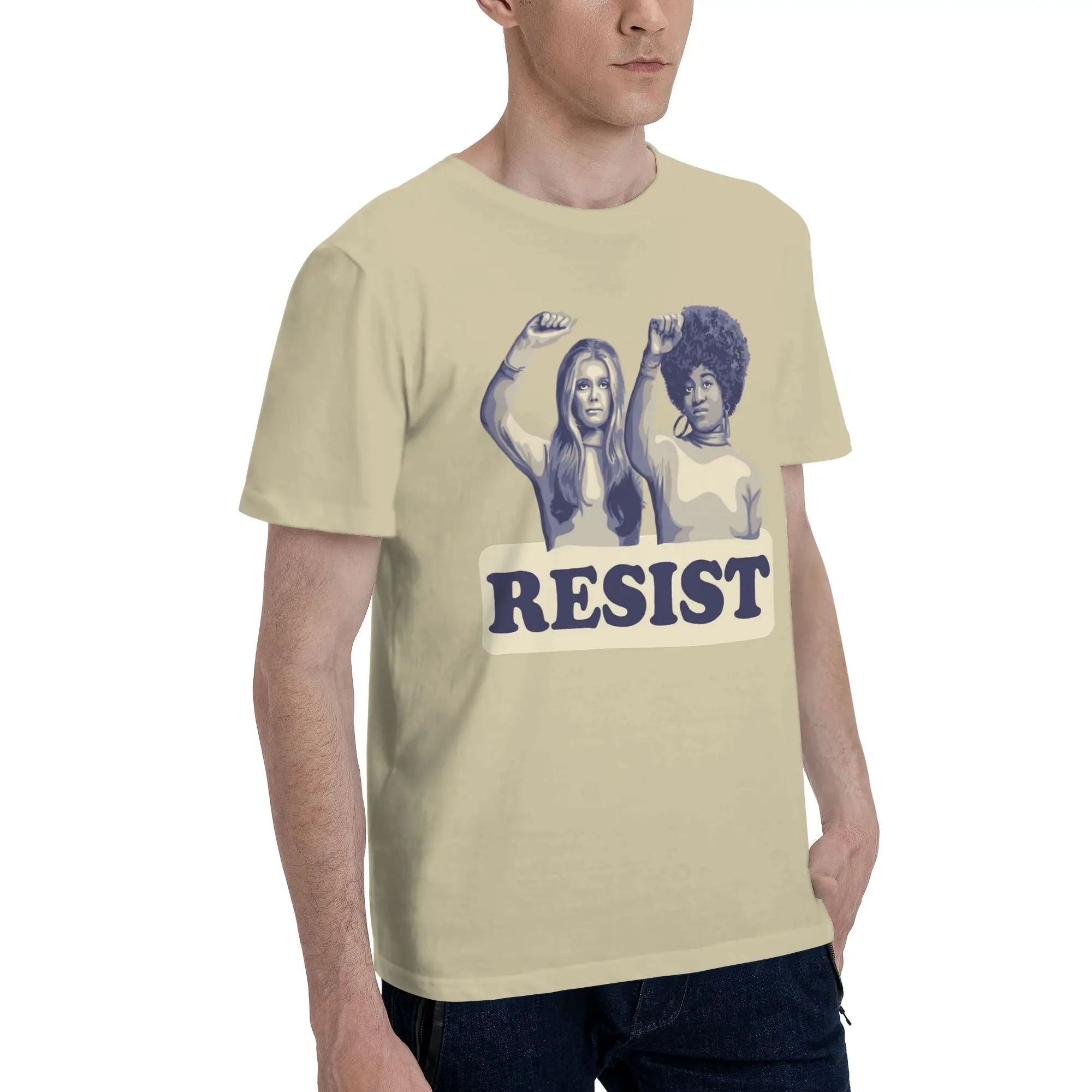 Men Women RIP Gloria Steinem  Shirt Pure Cotton Graphic Print T-Shirt  Top Clothing