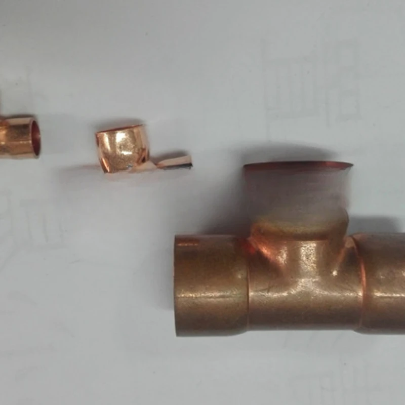 Refrigeration system pipeline tee, central air-conditioning pipeline tee, copper pipe fittings, tee 6mm-76mm