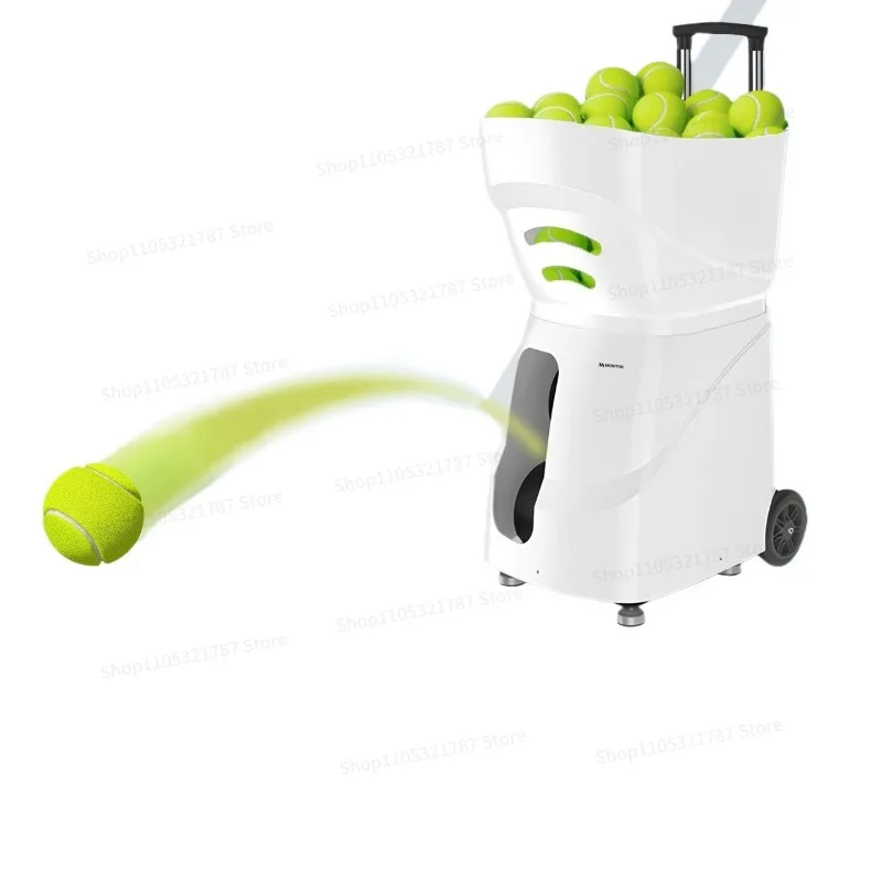 For Tennis Automatic Serve Machine Professional Trainer Random Portable Self-service Sparring Machine Indoor Children