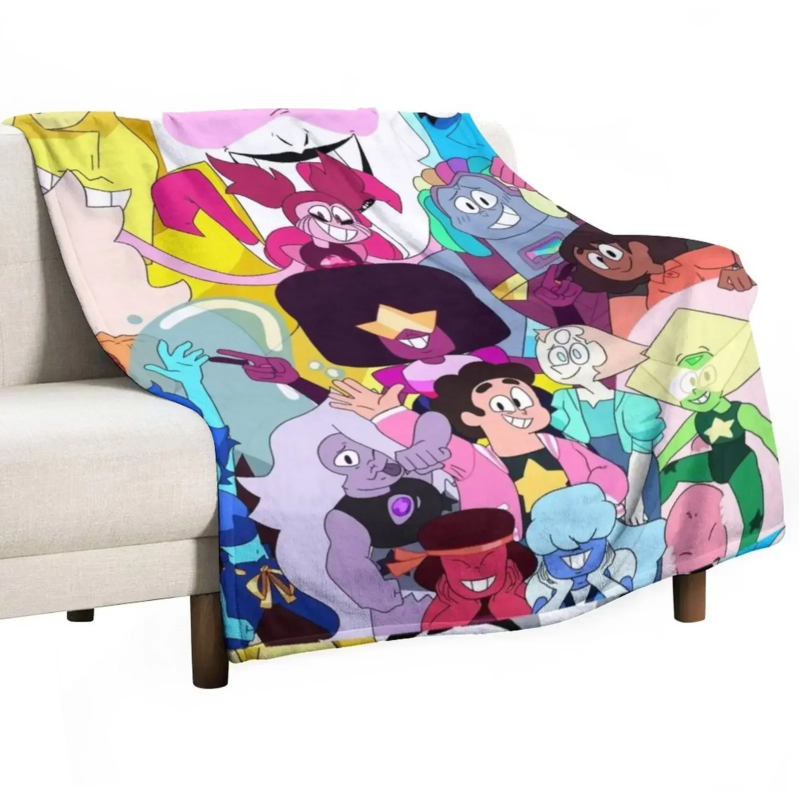 goodbye Steven Universe Throw Blanket Plaid Sofa Throw Blankets