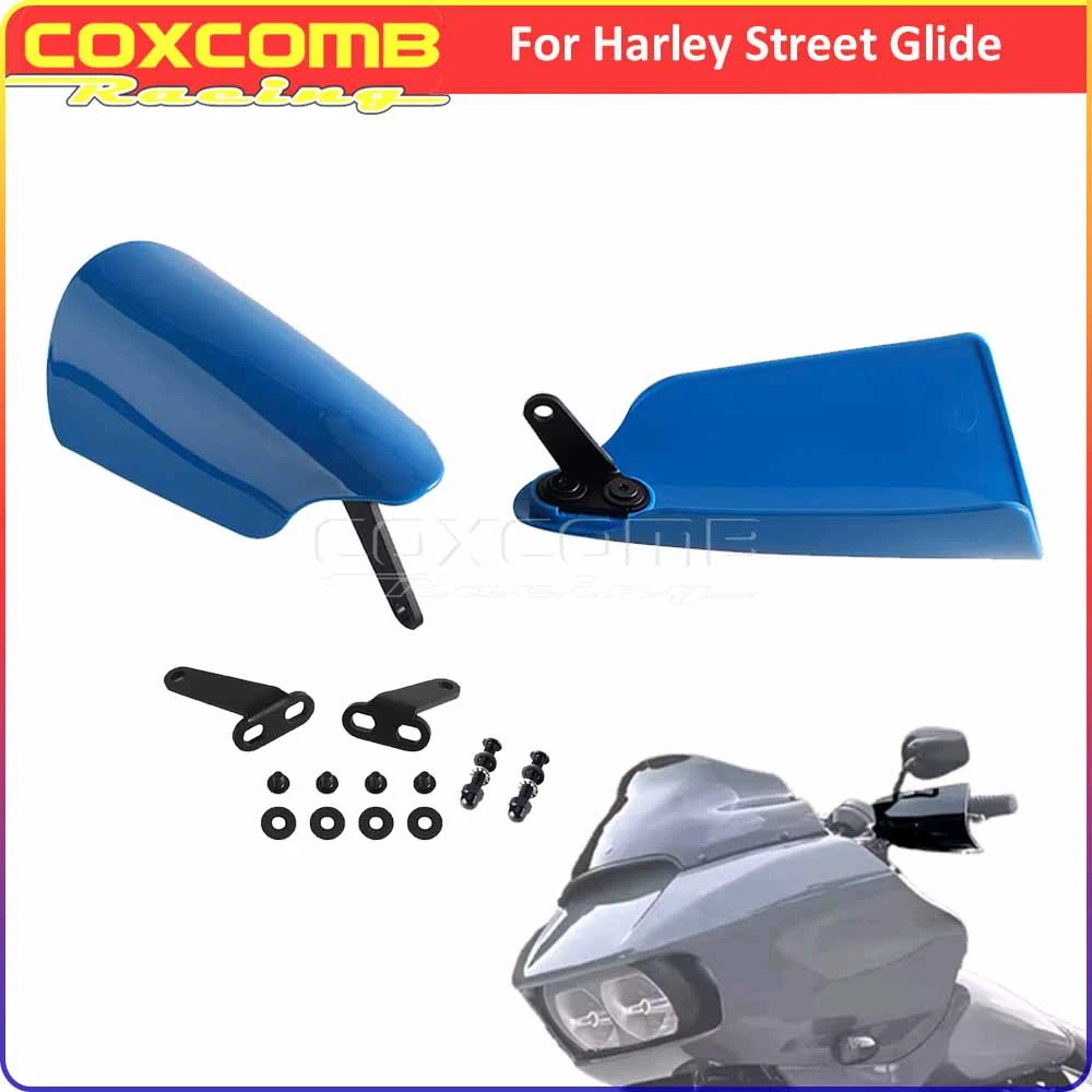 

Motorcycle Handguards Protector Handlebar Hand Guard Shield Cover For Harley Touring Street Glide LIMITED FLHXK CVO FLHXKSE 2026