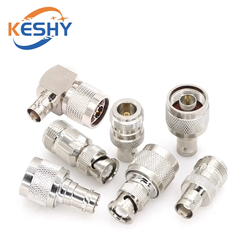 L16 N Type To BNC Male Plug Female Jack Connector Q9 BNC To N Type Right Angle Coaxial Adapter RF Fast Delivery Copper