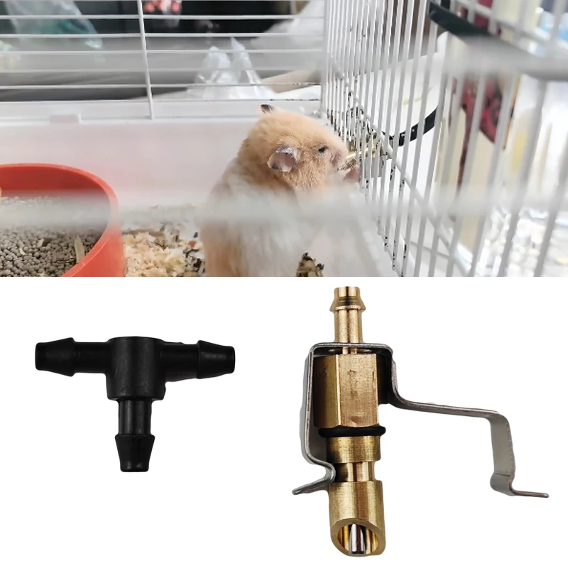 

10pcs/Set Stainless Steel Automatic Drinking System Animal Poultry Rat Pig Rodent Nipple Drinker